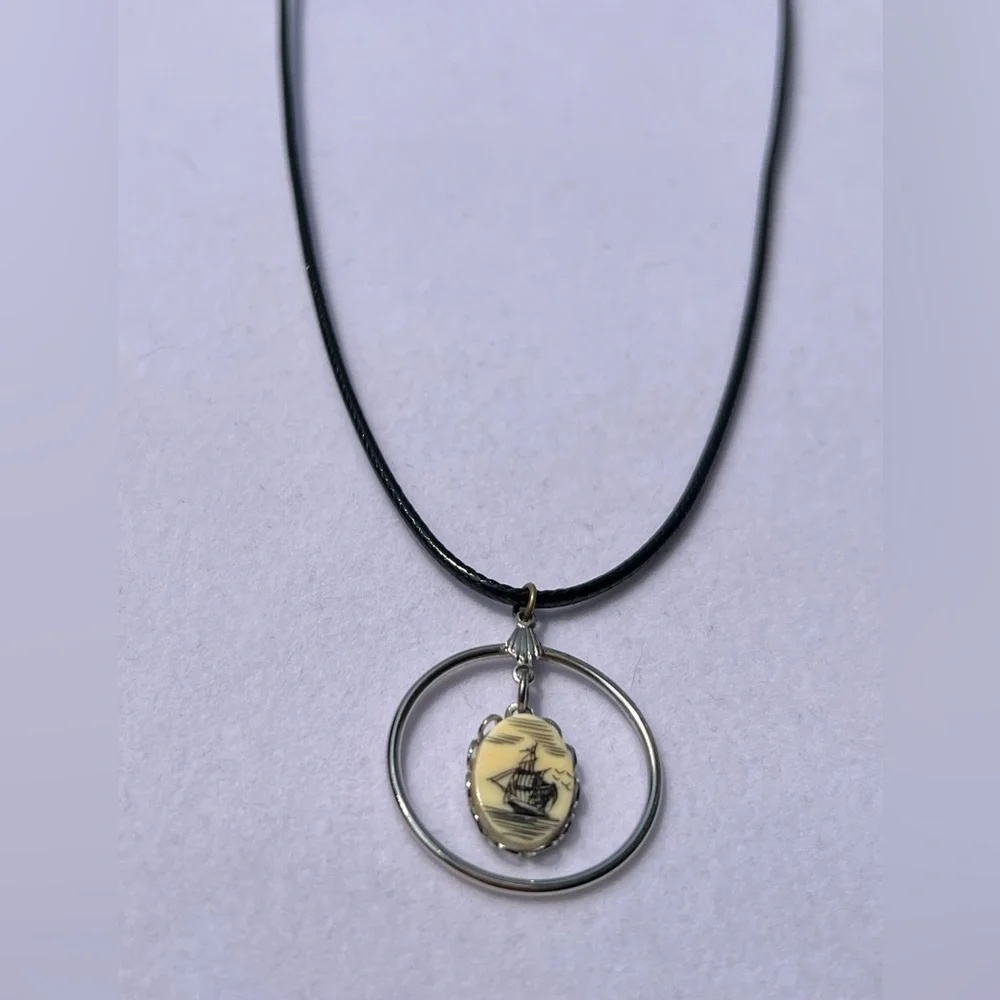 Scrimshaw Necklace 5/$25
